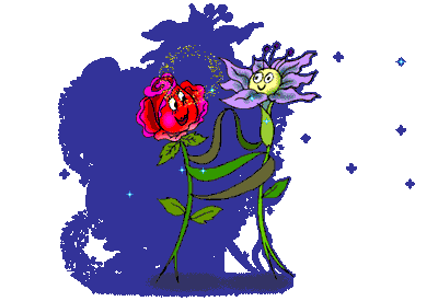dancing flowers
